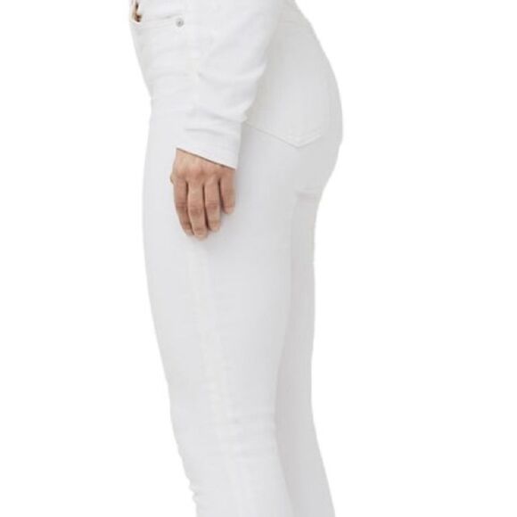 Rag & Bone High Rise Ankle Skinny Jeans NWT off white - Picture 3 of 12